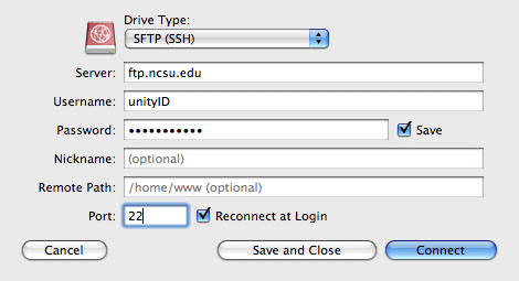 ncsu expandrive server