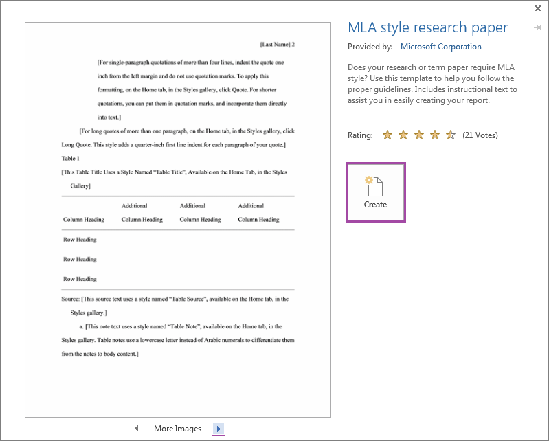 Microsoft Word Styles Themes and Templates