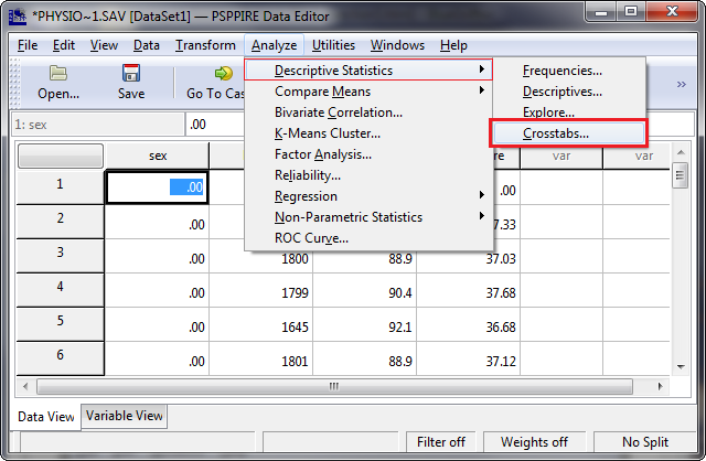 Analyzing a Dataset - CHASS IT - NC State