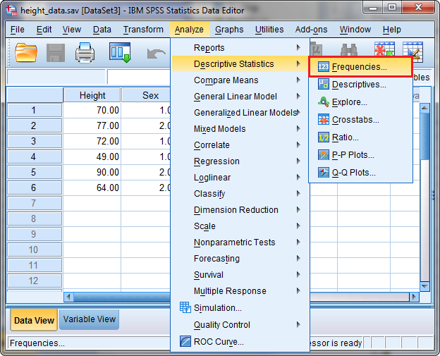 Analyzing a Dataset - CHASS IT - NC State