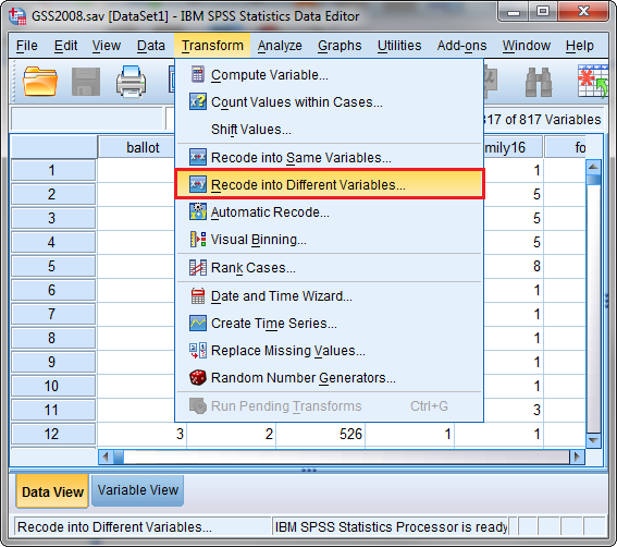 Analyzing a Dataset - CHASS IT - NC State