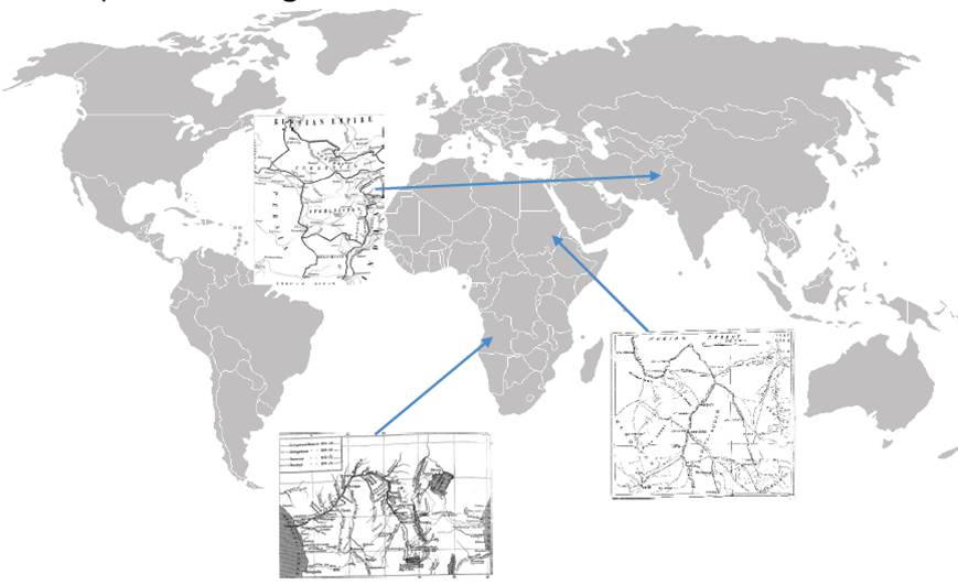 Sample map distribution from The Graphic